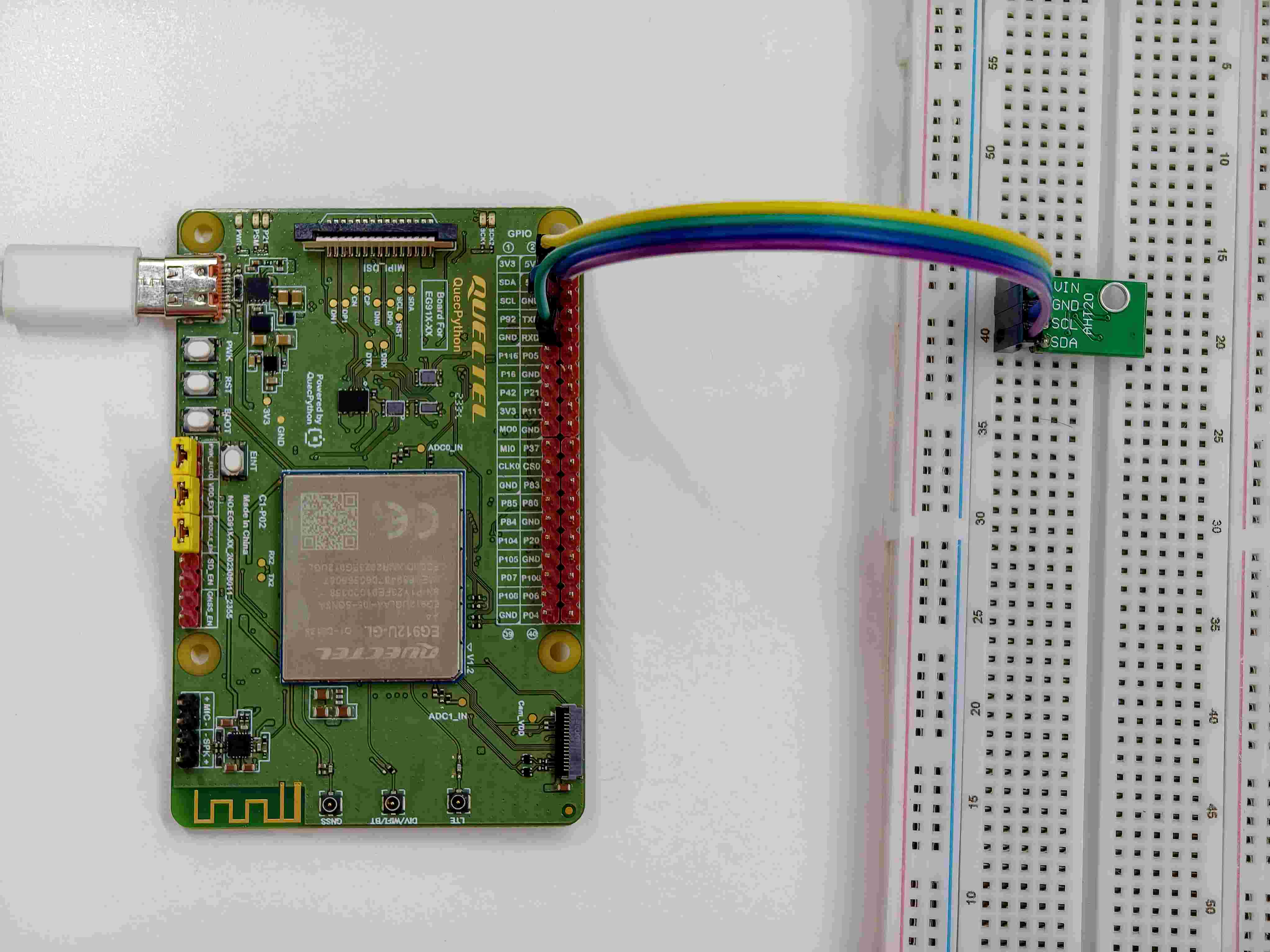 【C1-P02开发板】赋予机器“感知”：AHT20 温湿度传感器极速上手